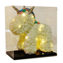 Load image into Gallery viewer, Lovely LED Soap Rose Unicorn