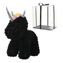 Load image into Gallery viewer, Lovely LED Soap Rose Unicorn Artificial Flower In Gift Box - Galaxy Rose