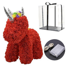Load image into Gallery viewer, Lovely LED Soap Rose Unicorn