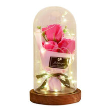 Load image into Gallery viewer, Light Soap Rose Flower Bouquet