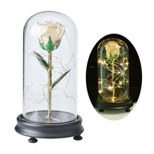 Load image into Gallery viewer, 24K Gold Rose in Glass Dome