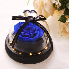 Load image into Gallery viewer, Eternal LED Lighted Rose in Glass Dome