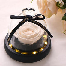Load image into Gallery viewer, Eternal LED Lighted Rose in Glass Dome