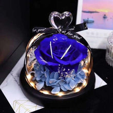 Load image into Gallery viewer, Eternal LED Lighted Rose in Glass Dome