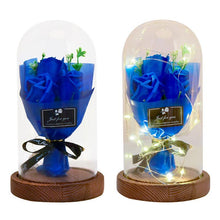 Load image into Gallery viewer, Light Soap Rose Flower Bouquet