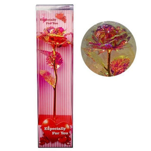 Galaxy Crystal Rose Flower With Gift Box